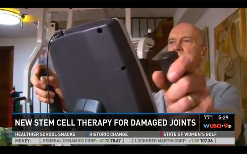 WUSA 9 News Segment on Stem Cell Therapy Features Dr. Friedlis and StemCell ARTS Patient