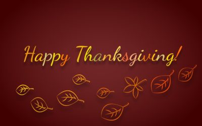 Our Offices will be Closed for the Thanksgiving Holiday on Thursday, November 28th and Friday, November 29th